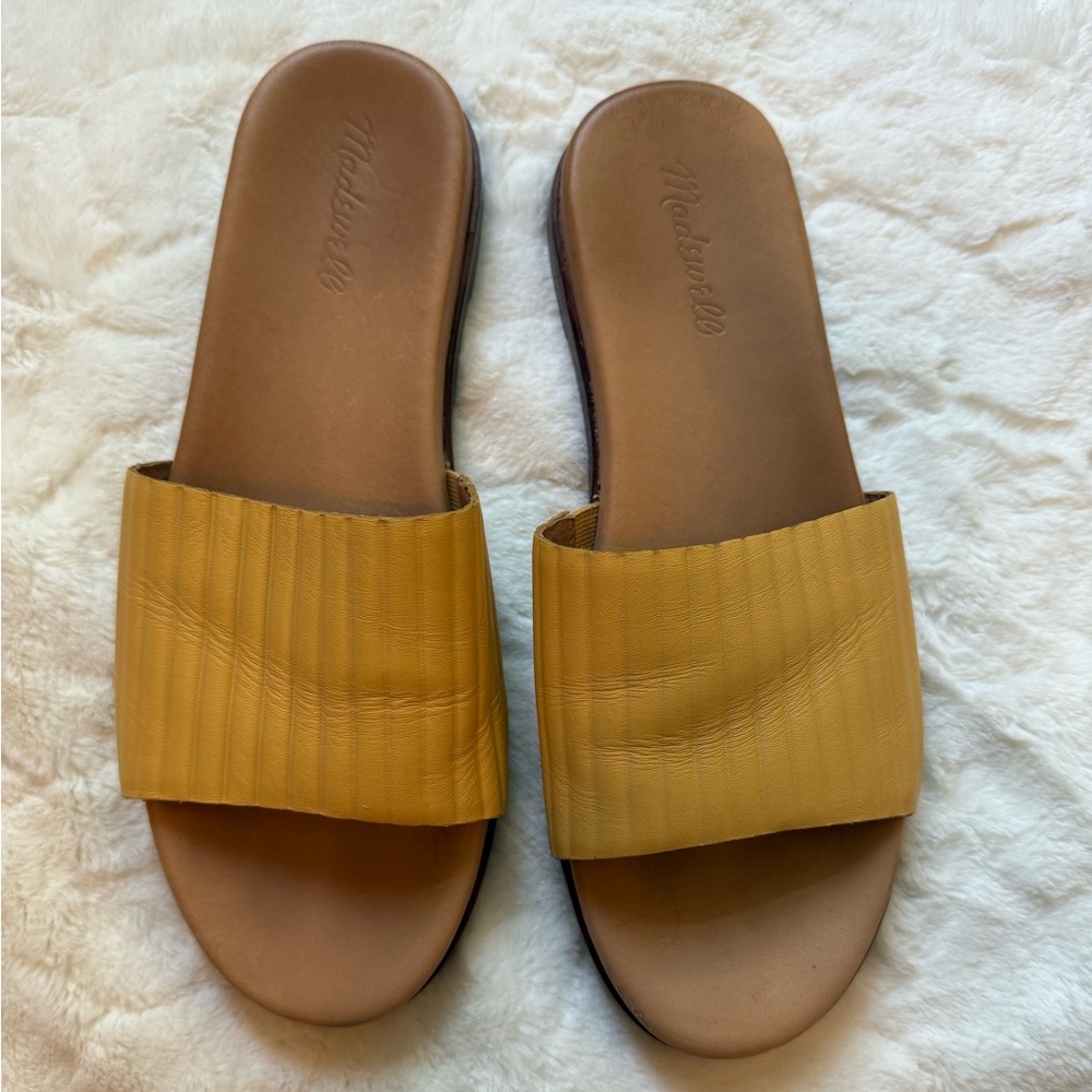 Yellow Madewell Sandals